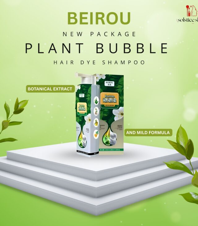 Bubble Hair Dye Shampoo Gentle for Women & Men, Coffee & Black Hair dye Complete Gray Coverage, Natural Herbal Hair Color Shampoo contains Various Plant Extracts, 200ml - Image 2