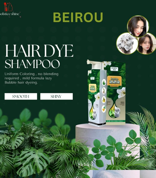 Bubble Hair Dye Shampoo Gentle for Women & Men, Coffee & Black Hair dye Complete Gray Coverage, Natural Herbal Hair Color Shampoo contains Various Plant Extracts, 200ml - Image 3