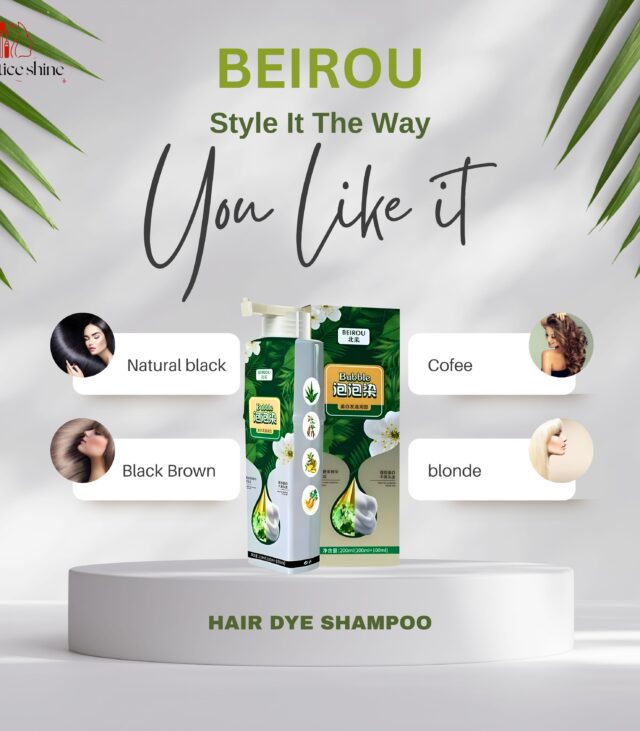 Bubble Hair Dye Shampoo Gentle for Women & Men, Coffee & Black Hair dye Complete Gray Coverage, Natural Herbal Hair Color Shampoo contains Various Plant Extracts, 200ml - Image 7