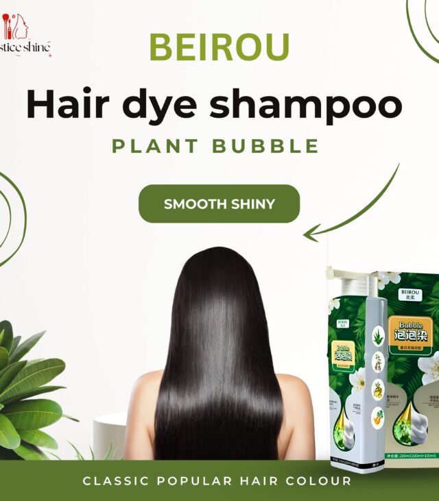 Bubble Hair Dye Shampoo Gentle for Women & Men, Coffee & Black Hair dye Complete Gray Coverage, Natural Herbal Hair Color Shampoo contains Various Plant Extracts, 200ml - Image 5